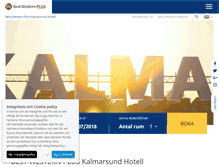 Tablet Screenshot of kalmarsundhotel.se
